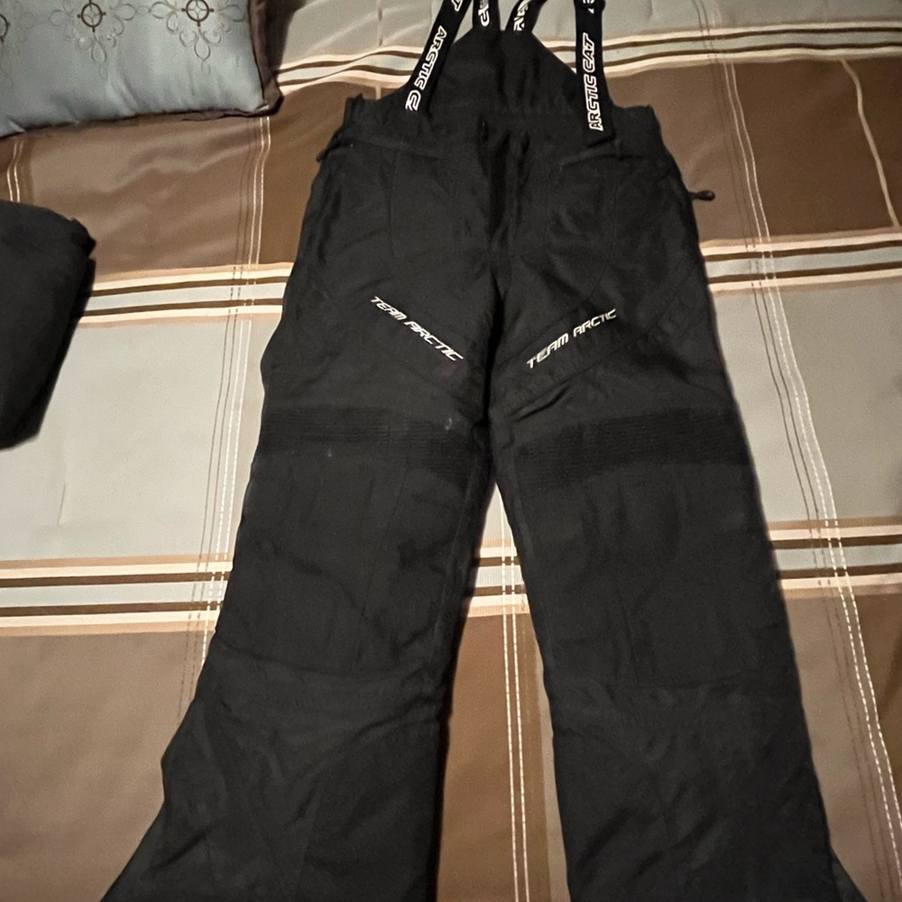 Team Arctic Black Snow Pants